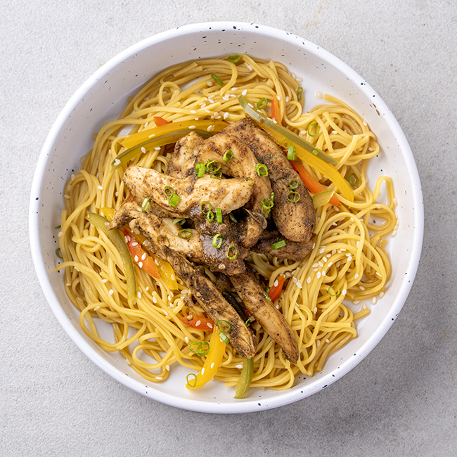 Malaysian Chilli Chicken With Pad Thai Noodles